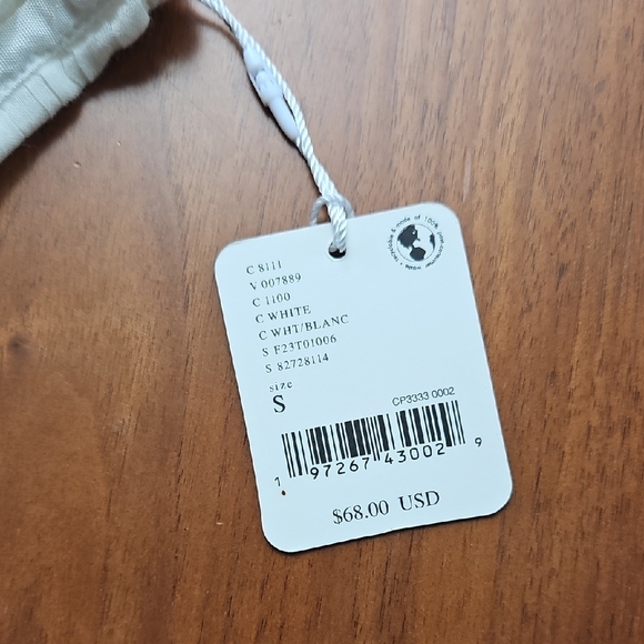 Free People Cream Ruffled Blouse - Picture 2 of 3